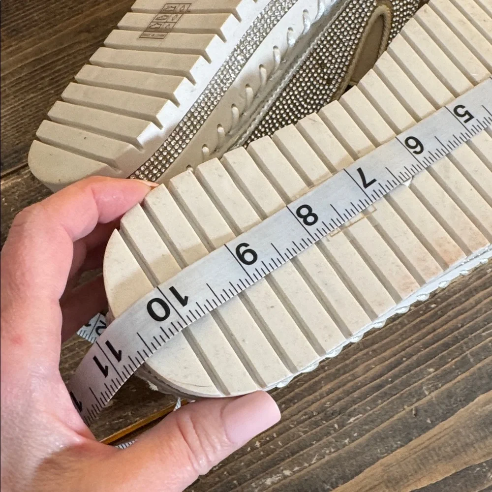 Silver Slip-On Women's Shoes - Picture 7 of 7